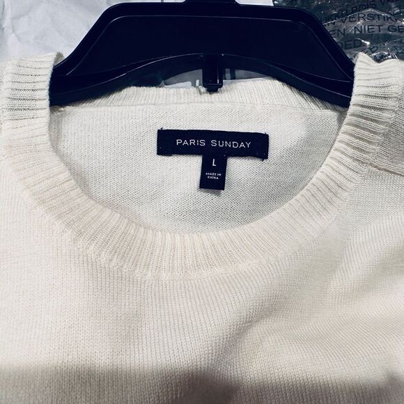 Paris Sunday Aware Men's wool Crewneck - Picture 5 of 6